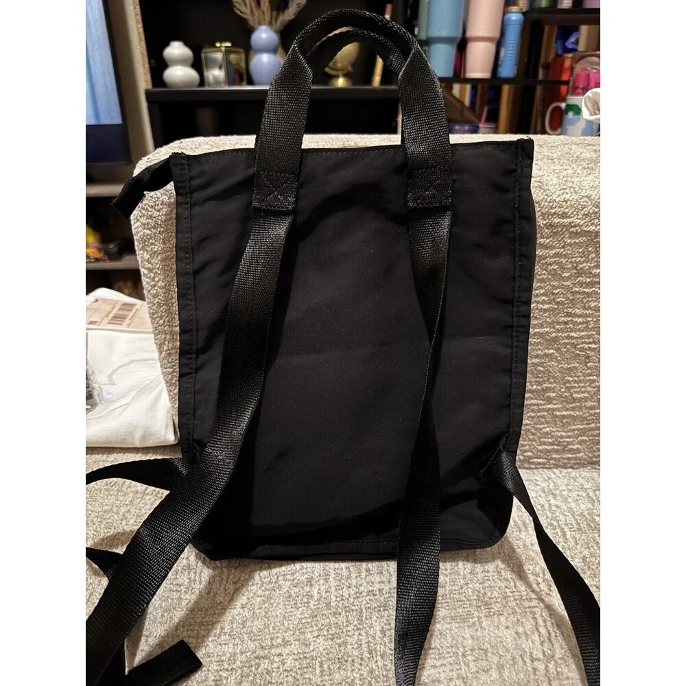 EUC Vans Mini Free Hand backpack Black Checkerboard 10X11X3inches